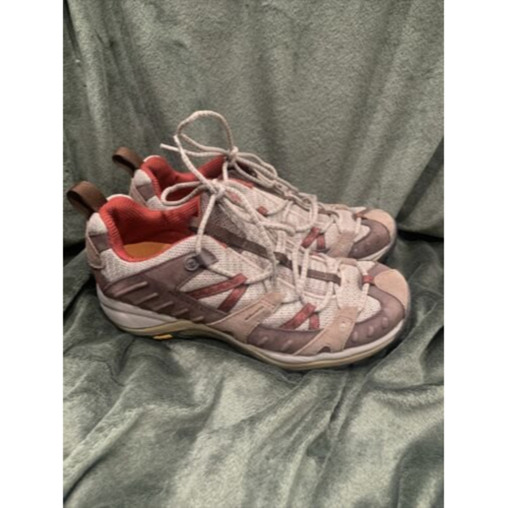 Merrell Continuum Vibram Sport Hiking Athletic Shoes Women’s US 8.0  Brown Red